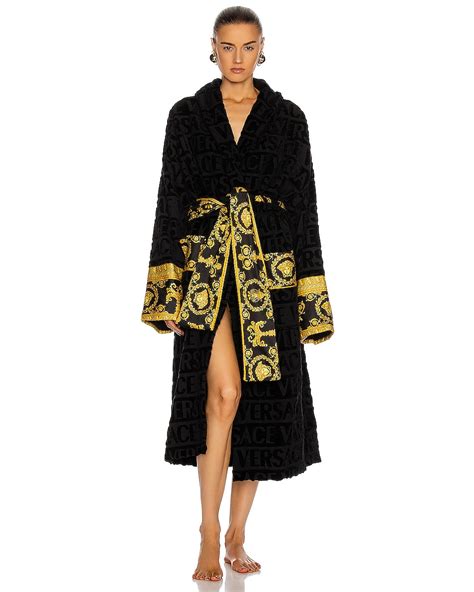 versace bathrobe women.